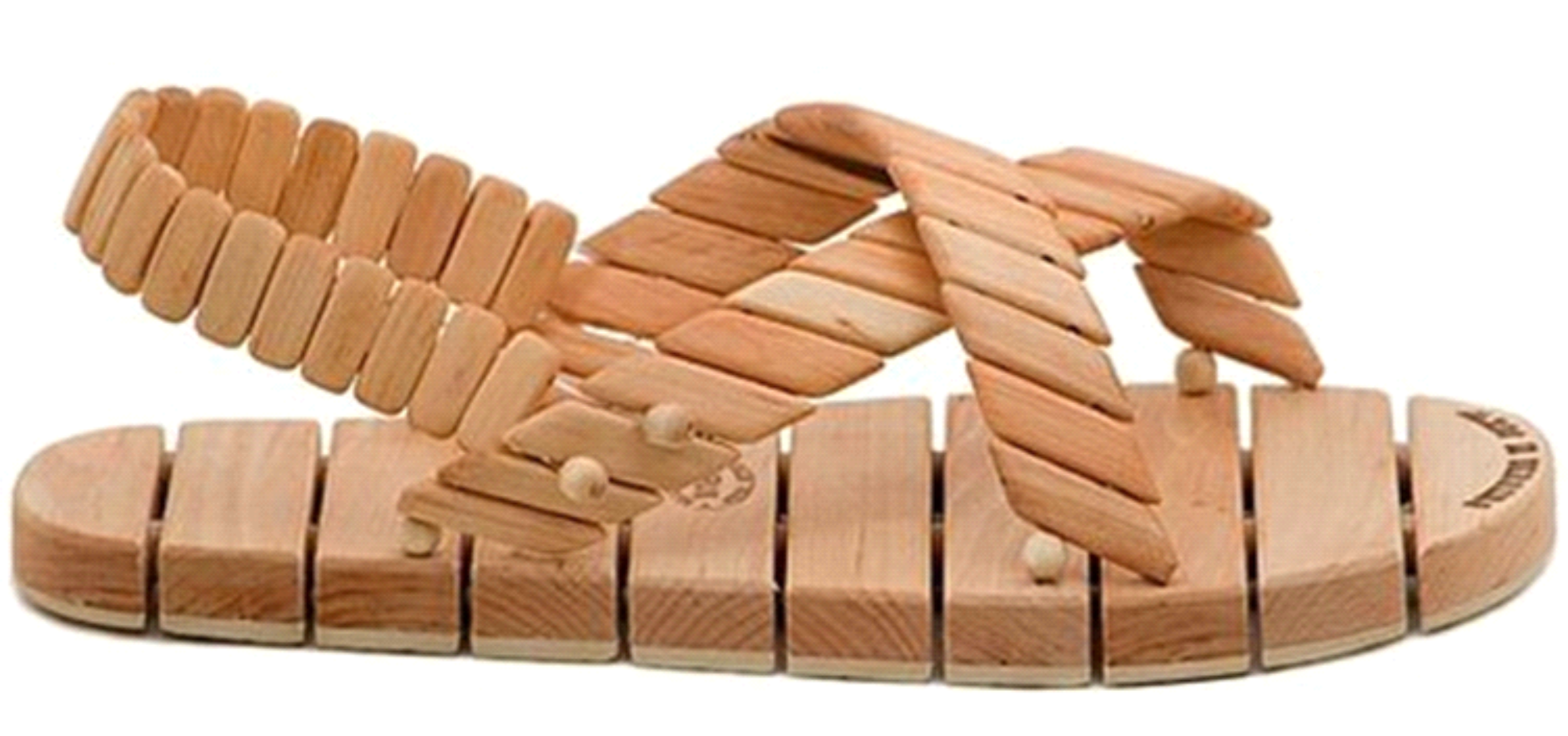 wooden sandal test image