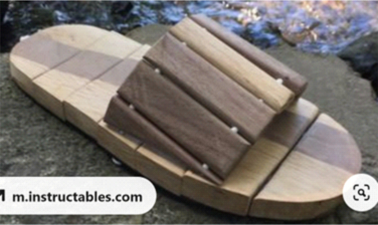 wooden slipper test image