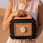 Woodlyn Cane – Handcrafted Rattan & Vegan Leather Bag