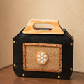 Woodlyn Cane – Handcrafted Rattan & Vegan Leather Bag