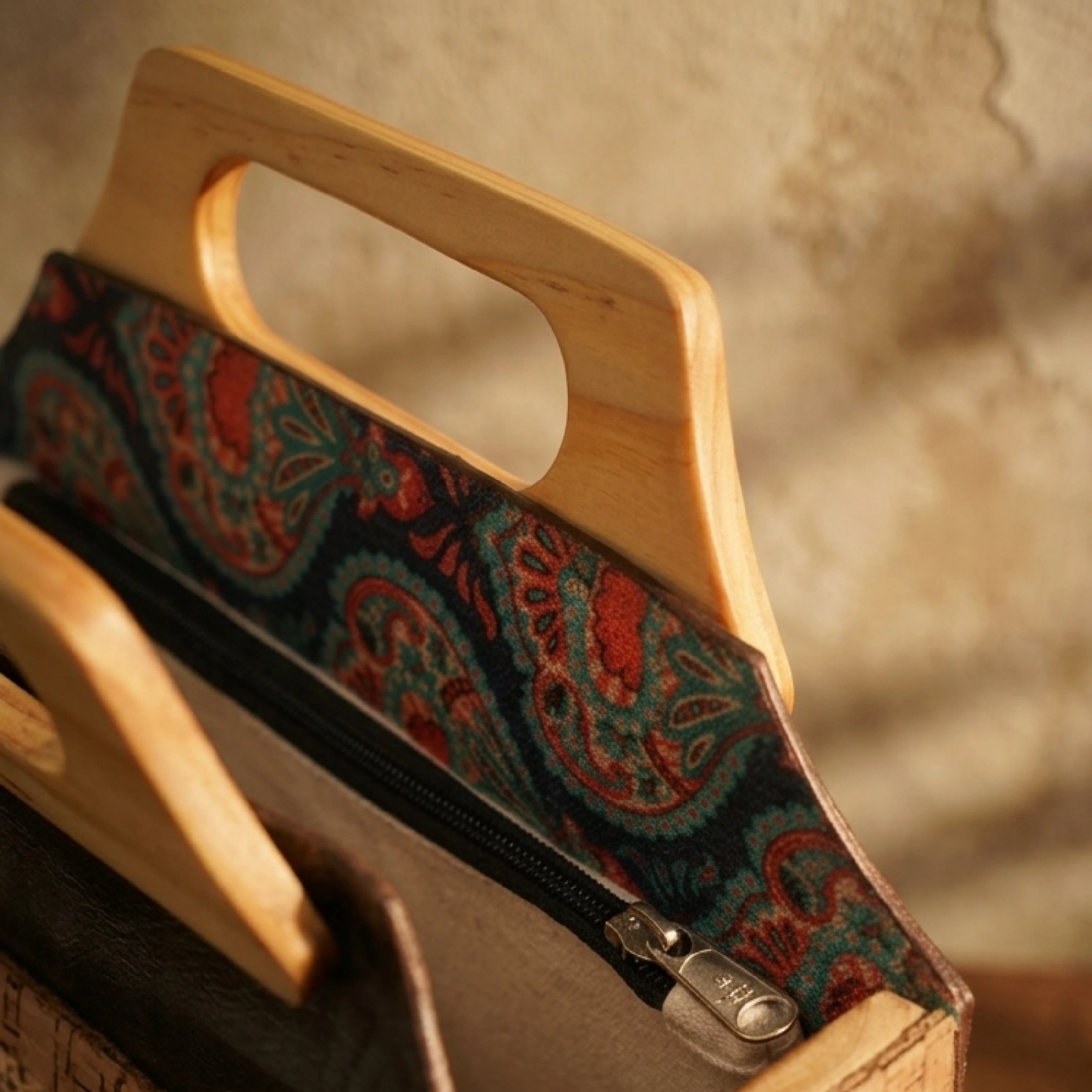 Woodlyn Cane – Handcrafted Rattan & Vegan Leather Bag