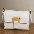 Woodlyn Crest – Handcrafted Vegan Leather Crossbody Bag for Men & Women