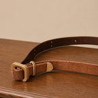 Woodlyn Frame – Handcrafted Structured Vegan Leather Shoulder Bag for Men & Women