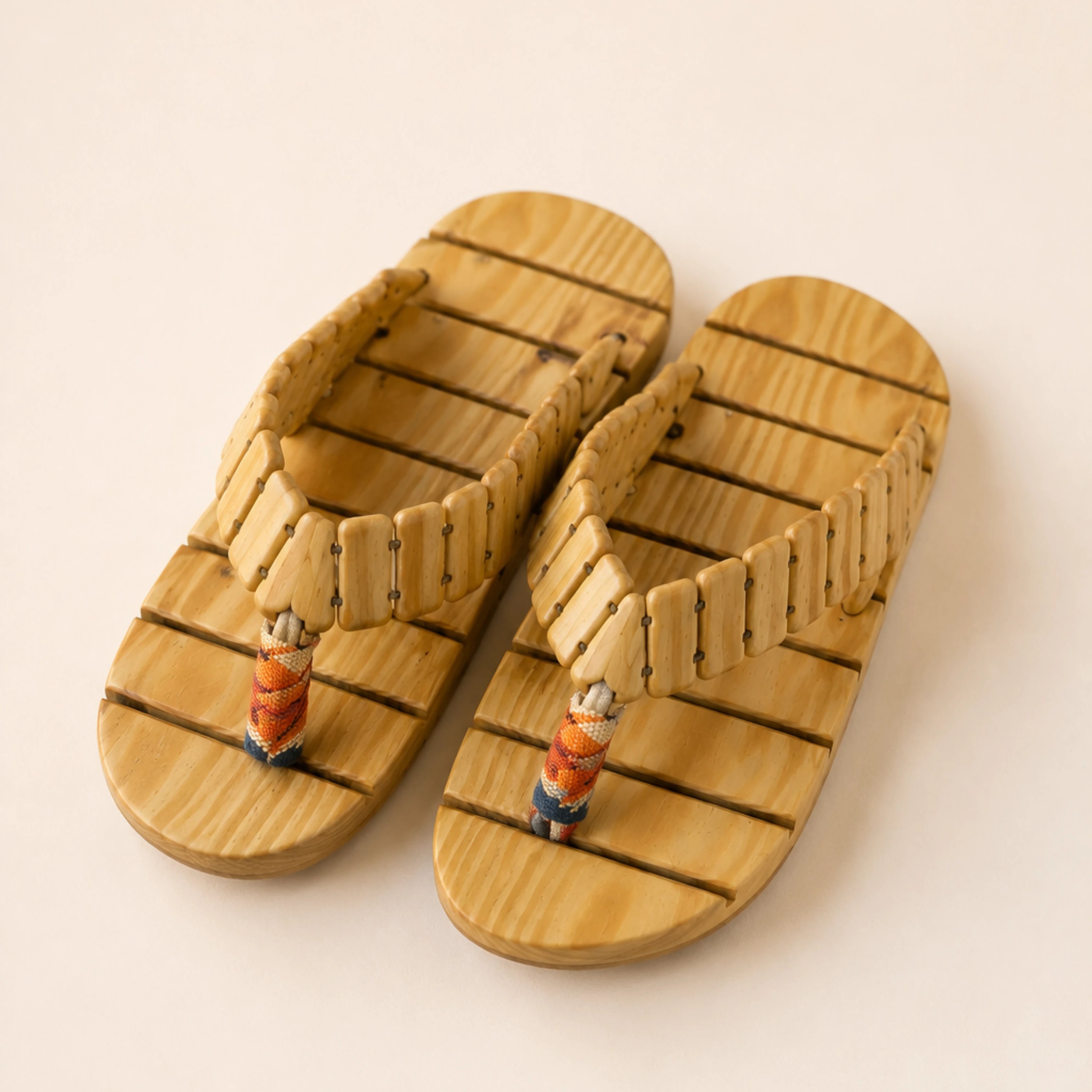 Woodlyn Knot Sandals -Handcrafted Wooden & Natural Fibre Sandals