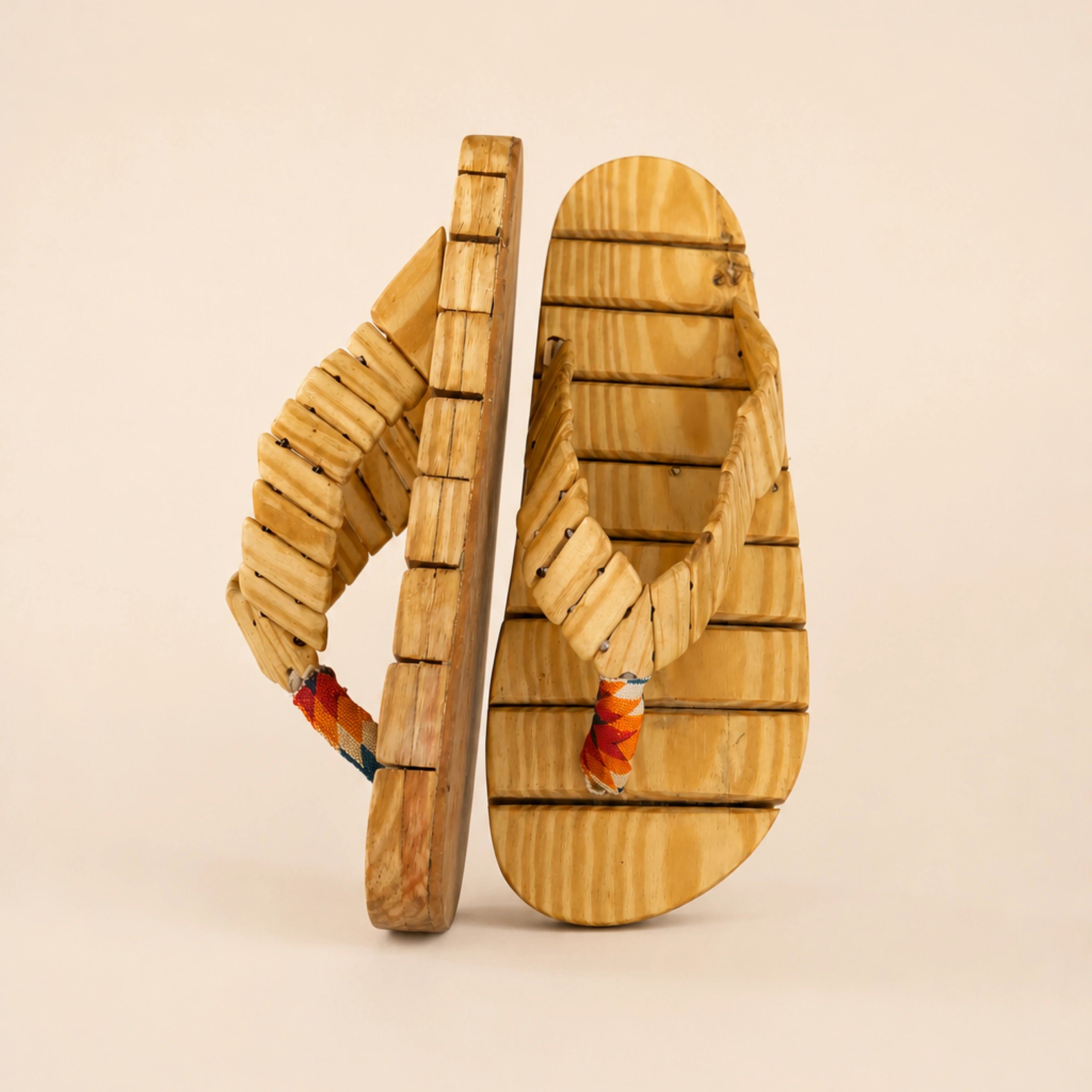 Woodlyn Knot Sandals -Handcrafted Wooden & Natural Fibre Sandals