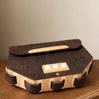 Woodlyn Loom – Handcrafted Vegan Leather Crossbody Bag