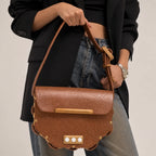 Woodlyn Loom – Handcrafted Vegan Leather Crossbody Bag