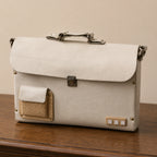 Woodlyn Ridge – Handcrafted Structured Wooden Satchel Bag for Men & Women