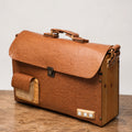 Woodlyn Ridge – Handcrafted Structured Wooden Satchel Bag for Men & Women